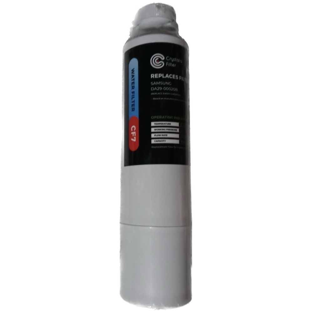 Crystala CF7 Water Filter Replaces Samsung DA29-00020A, DA29-00020B, HAF-CIN/EXP